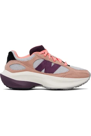 New Balance Gray & Pink WRPD Runner Sneakers