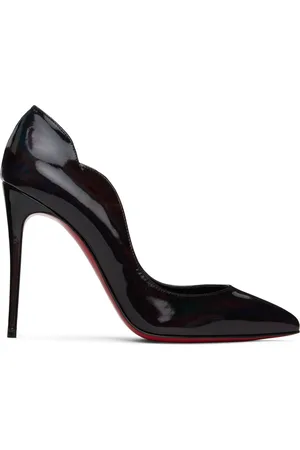 Christian Louboutin Black Hot Chick Heels