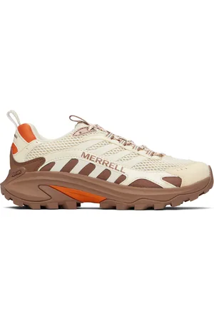 Merrell Off-White & Brown Moab Speed 2 Vent 2K Sneakers
