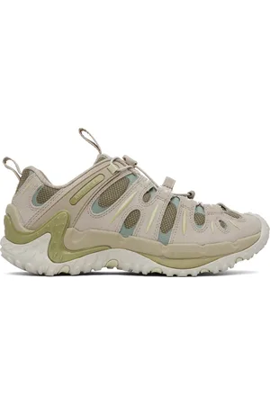Merrell Taupe & Green Cham Redux Sneakers