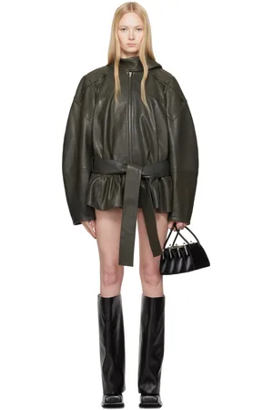 FIDAN NOVRUZOVA Julia Leather Jacket
