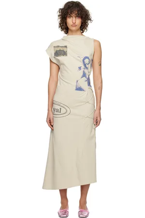 OPEN YY Printed Long Dress