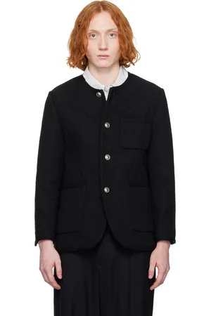 DUNST Collarless Tweed Jacket