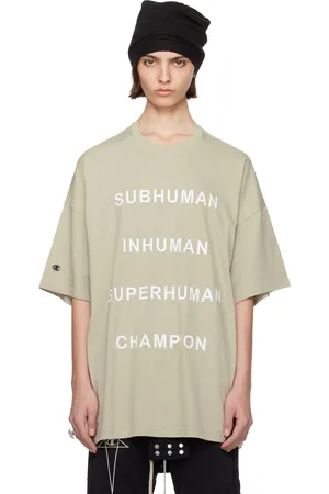 Rick Owens Off-White Champion Edition Tommy T-shirt