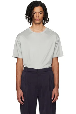 LEMAIRE Gray Short Sleeve T-shirt
