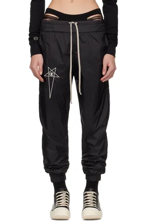 Rick Owens Black Champion Edition Joggers Sweatpants