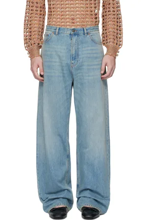 VALENTINO Blue Faded Jeans