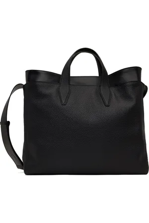 DRIES VAN NOTEN Black Double Layered Tote