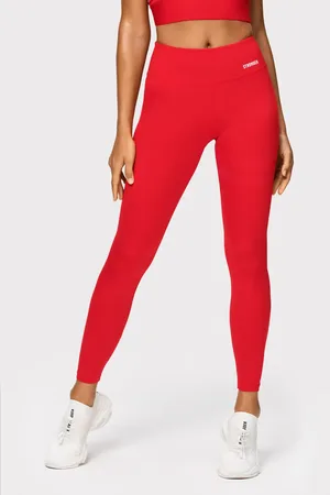 Røde leggings for kvinder