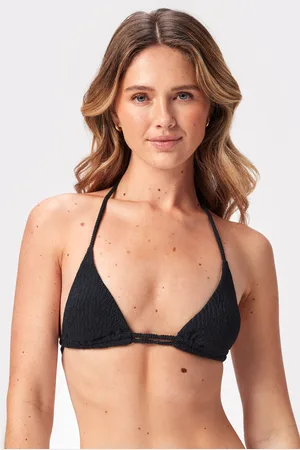 Stronger Textured Triangle Bikini Top