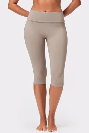 Stronger Soft Fold Over Capri Leggings