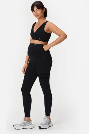 Stronger Rib Seamless Maternity Leggings
