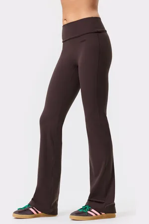 Stronger Soft Fold Over Flared Leggings