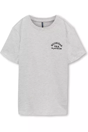 ONLY Drenge Kortærmede - Drenge Kobmartin T-shirts Ecru