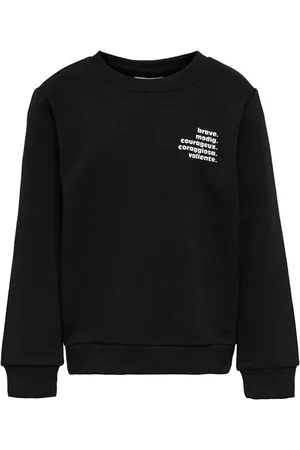 ONLY Piger Sweatshirts - Piger Word Sweatshirts