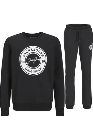 JACK & JONES JACK & JONES Drengenes Thomas Sweatshirt Og Joggingbukser Træningssæt