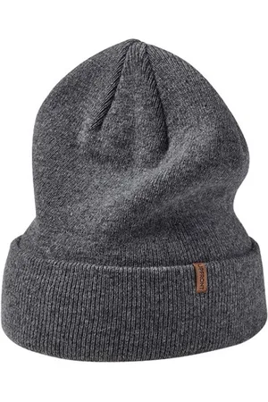 UPFRONT Rivington Uld Beanie Mørkegrå Melange