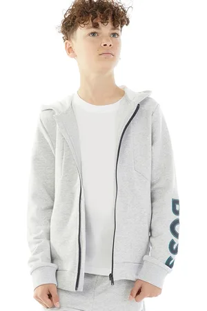 HUGO BOSS Drenge Zip Through Hoodie