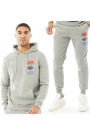 Closure London Herre Vintage Badge Tracksuit Melange