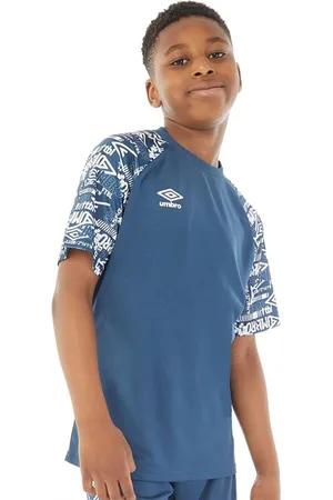 Umbro Træningsjersey til Drenge Junior Alliance Grafisk Poseidon/Brilliant Hvid