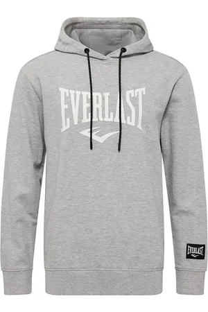 Everlast Herre Ikonisk Maksimeret Logo Sweat Hoodie Melange