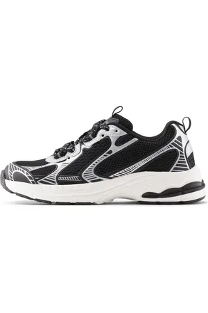 Rugged Gear Sneakers til kvinder Sort/Sølv