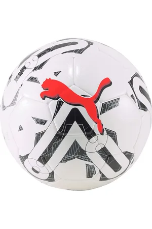 PUMA Orbita 6 MS Træningsfodbold / Sort/ Rød