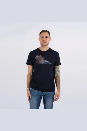 MARCUS Herre Draco T-shirt Nattenavblå
