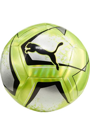 PUMA Cage Træningsfodbold Elektrisk Lime/ Sølv/ Sort