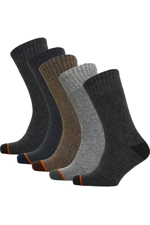 Weatherproof Herre Termiske Strømper Crew 5-pak Assorteret