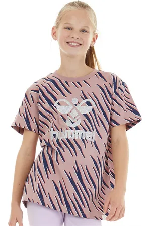 Hummel T-shirt Hmlamelia Junior Piger Trærose