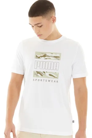 PUMA Herre Grafik Camo Box T-Shirt
