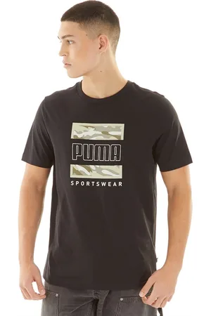 PUMA Herre Grafisk Camo Box T-Shirt