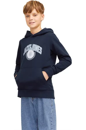 JACK & JONES JACK & JONES Hættetrøje til Drenge Varsity Sky Captain