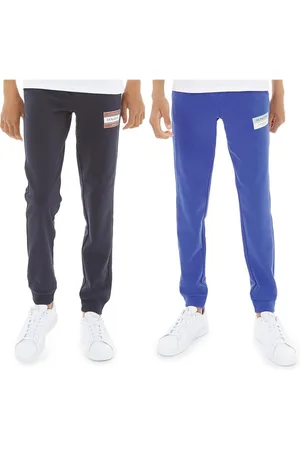 JACK & JONES JACK & JONES Drengenes Milo Joggingbukser i Navy - 2-pak