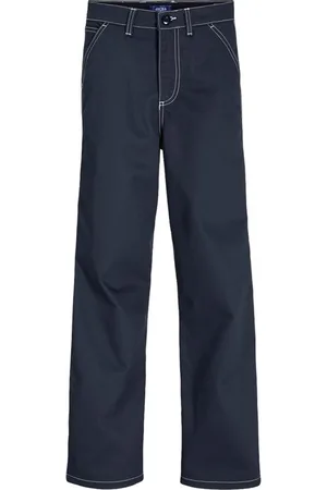 JACK & JONES JACK & JONES Drenge Mini Alex Kontrast Arbejdsbukser Blækfarve