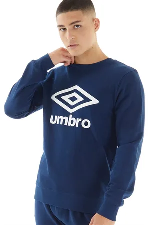 Umbro Sweatshirt til Herre Core Blå marine/Hvid