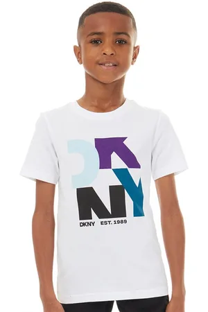 DKNY T-shirt med korte ærmer til Drenge