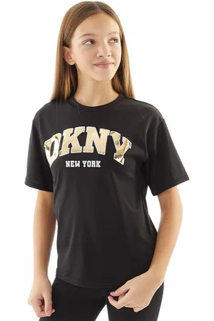 DKNY T-shirt med korte ærmer til piger