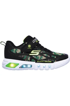 Skechers SKECHERS Sko til små Drenge Flex Glow Rondler Camouflage