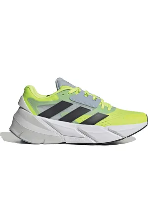 adidas Herre Adistar 2.0 Neutralt Løbesko Lucid Lemon/Carbon/Wonder Blue