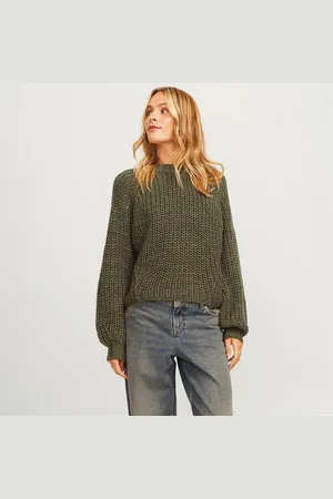 JJXX Dame Kelly Chunky Jumper Kænguru