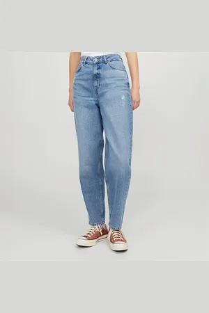 JJXX Dame Lison Mom Jeans Mellem Denim