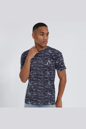 Brave Soul Herre Ballon T-shirt Marineblå