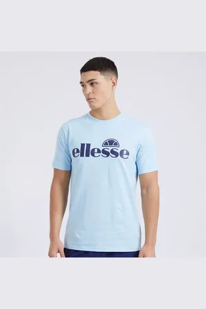 Ellesse Herre Cleffios Logo T-Shirt Lyseblå