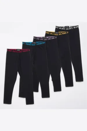 Threadgirls Piger Leggings 5-pak