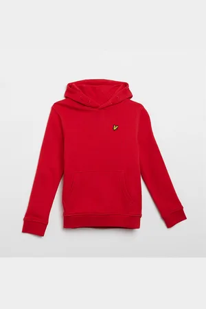 Lyle & Scott Drenge Trøje Med Hætte Z799 Gala