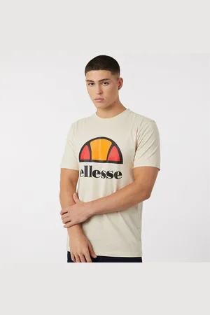 Ellesse Herre Ecrillo Logo T-Shirt Off White