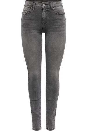 ONLY Dame Rina Mid Rise Push Up Jeans Vasket