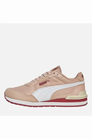 PUMA Damestøjsko ST Runner V4 Nylon Rosa Kvarts/Hvid/Port/Sne
